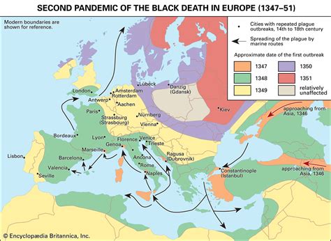 1347 年的《黑死病》疫情：中世紀歐洲人口大衰減與社會結構的重塑